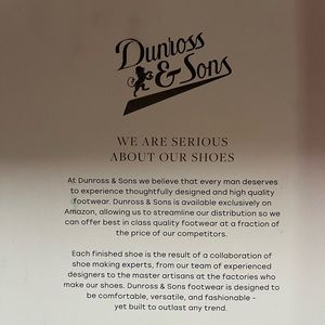 Dunross & Sons Jesse Black Chukka Boot NWB